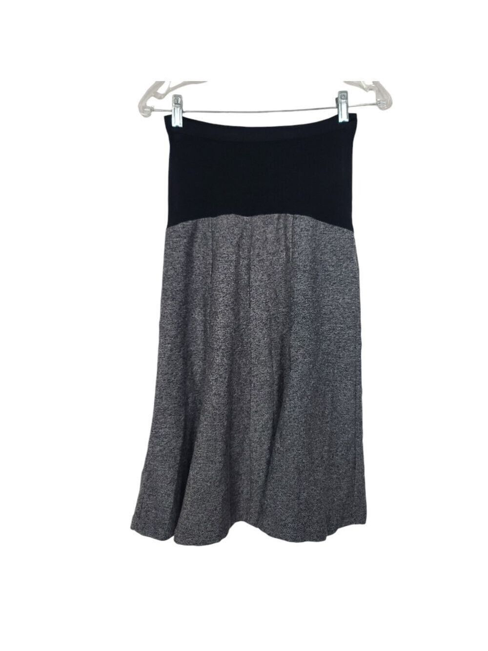 Motherhood Maternity Black Gray Skirt S